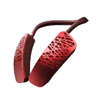 HALO1VCREDUS Cleer Halo Smart Wearable Neck Speaker - Red