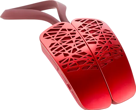 HALO1VCREDUS Cleer Halo Smart Wearable Neck Speaker - Red-2
