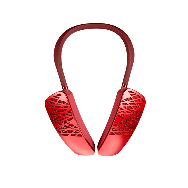HALO1VCREDUS Cleer Halo Smart Wearable Neck Speaker - Red-3