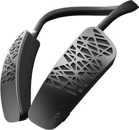 HALO1VCGUNUS Cleer Halo Smart Wearable Neck Speaker - Gunmetal Gray-1