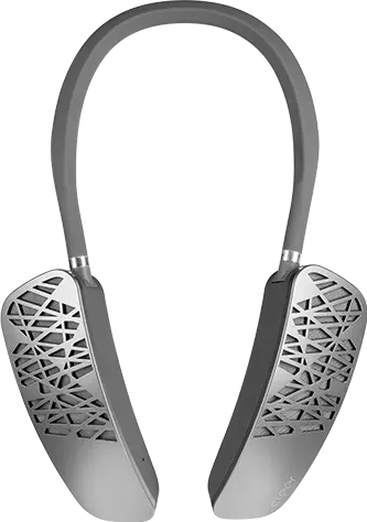 HALO1VCGUNUS Cleer Halo Smart Wearable Neck Speaker - Gunmetal Gray-3