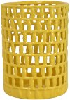28 Inch Yellow Decorative Vase