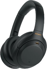 WH1000XM4/B Sony Wireless Noise-Cancelling Headphones - Black
