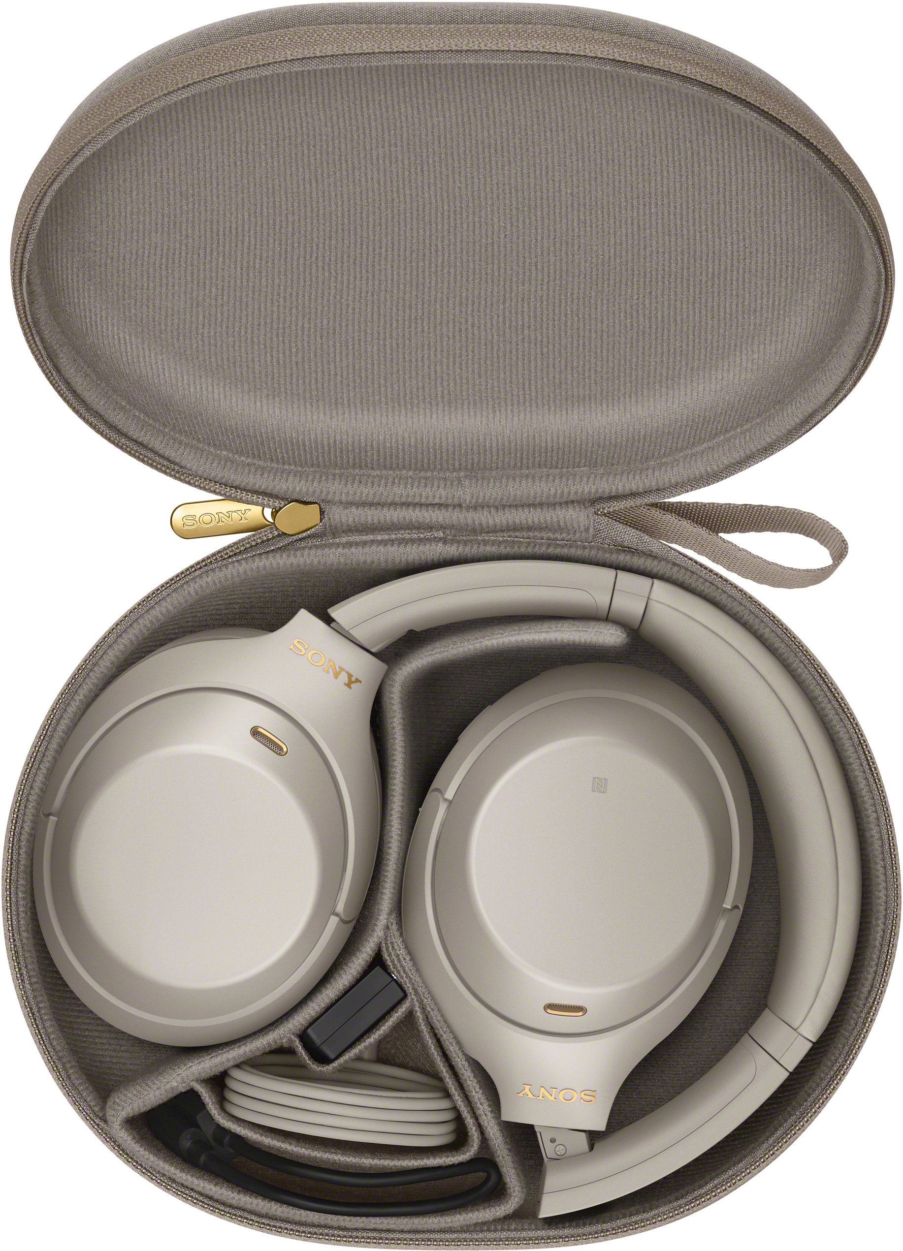 WH1000XM4/S Sony Wireless Noise-Cancelling Headphones - Silver-3