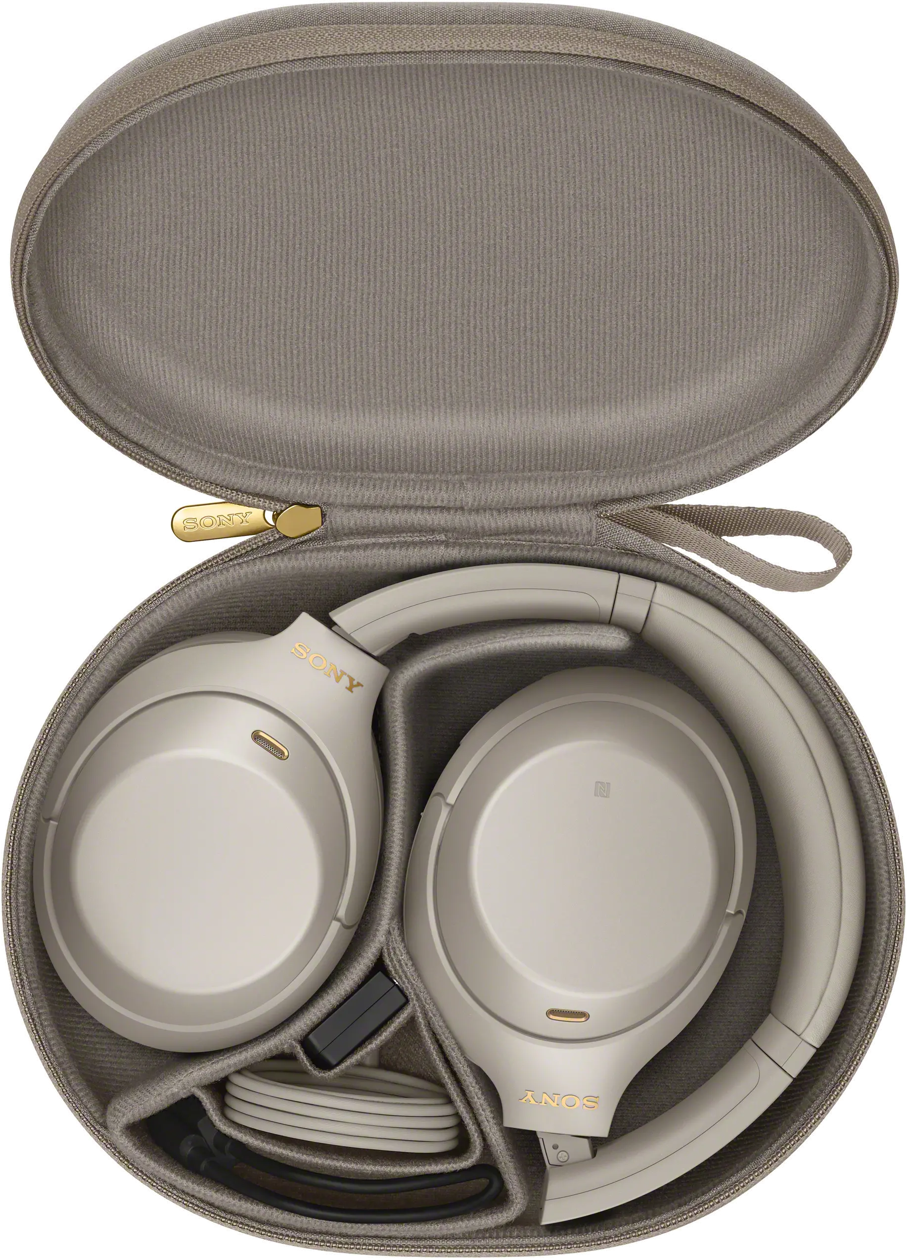 WH1000XM4/S Sony Wireless Noise-Cancelling Headphones - Silver-3
