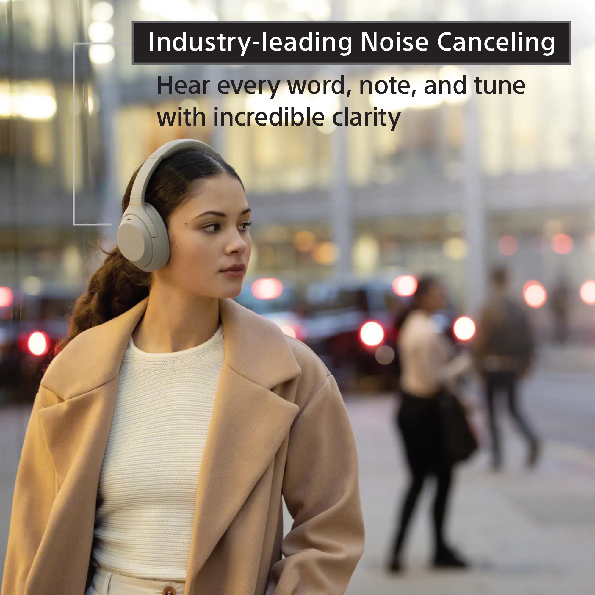 WH1000XM4/S Sony Wireless Noise-Cancelling Headphones - Silver-6