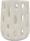 Modern White Pierced Vase