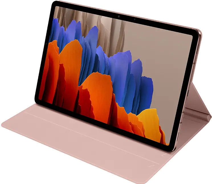 EF-BT870PAEGUJ Samsung Galaxy Tab S7 Book Cover Case - Bronze-5