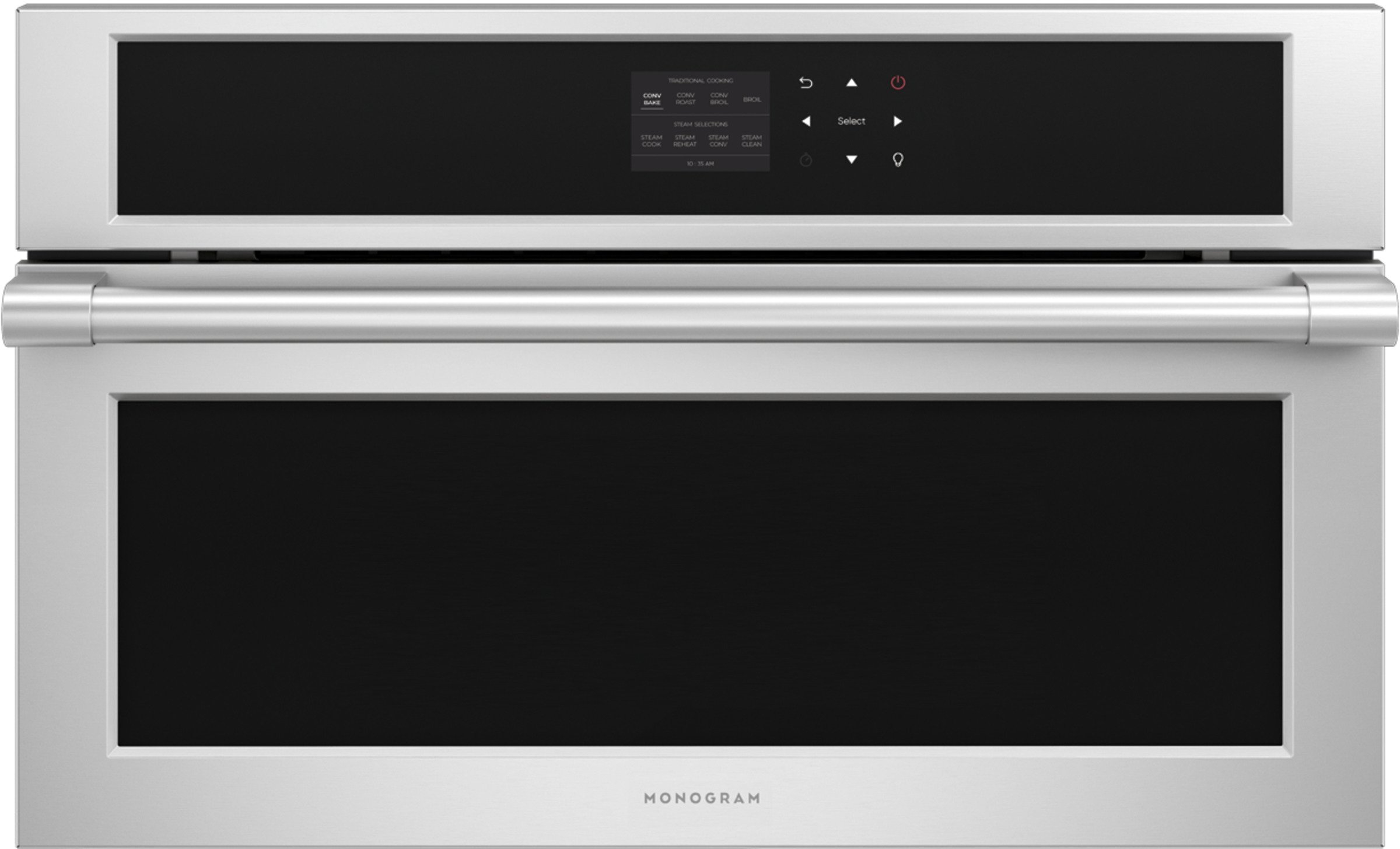 ZMB9032SNSS Monogram Steam Single Wall Oven - Stainless Steel-1