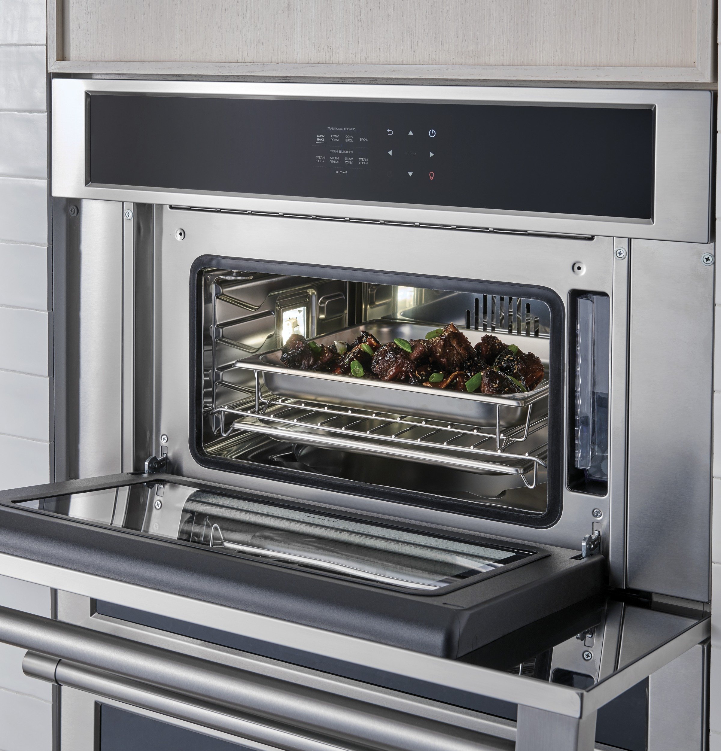 ZMB9032SNSS Monogram Steam Single Wall Oven - Stainless Steel-4