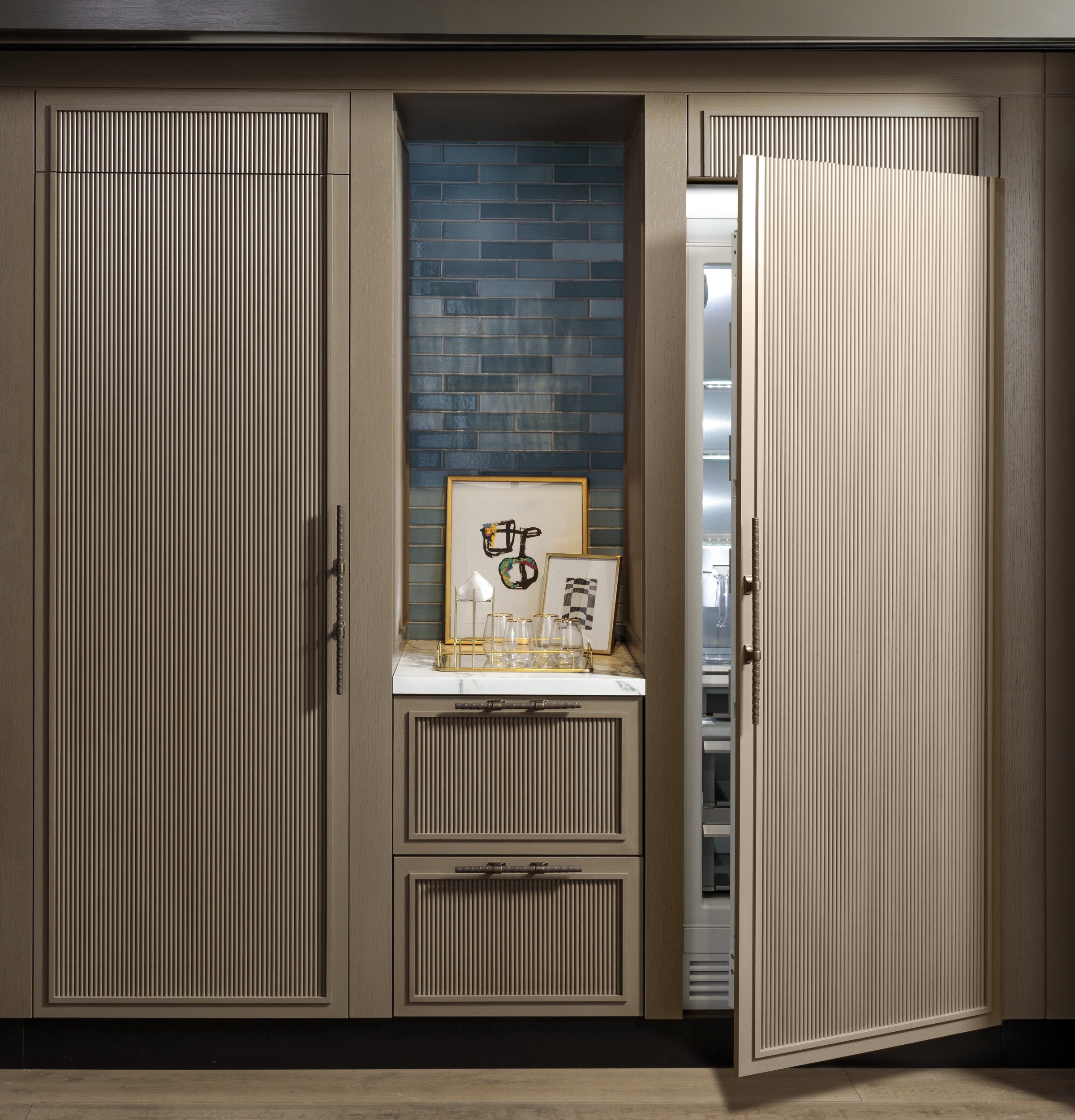ZIF301NPNII Monogram 30 Inch Column Freezer - 16.7 cu. ft. Panel Ready-3