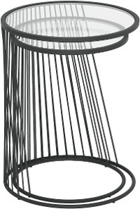 Contemporary Nesting Tables - Shine-4