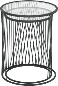 Contemporary Nesting Tables - Shine-5