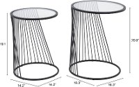 Contemporary Nesting Tables - Shine-6