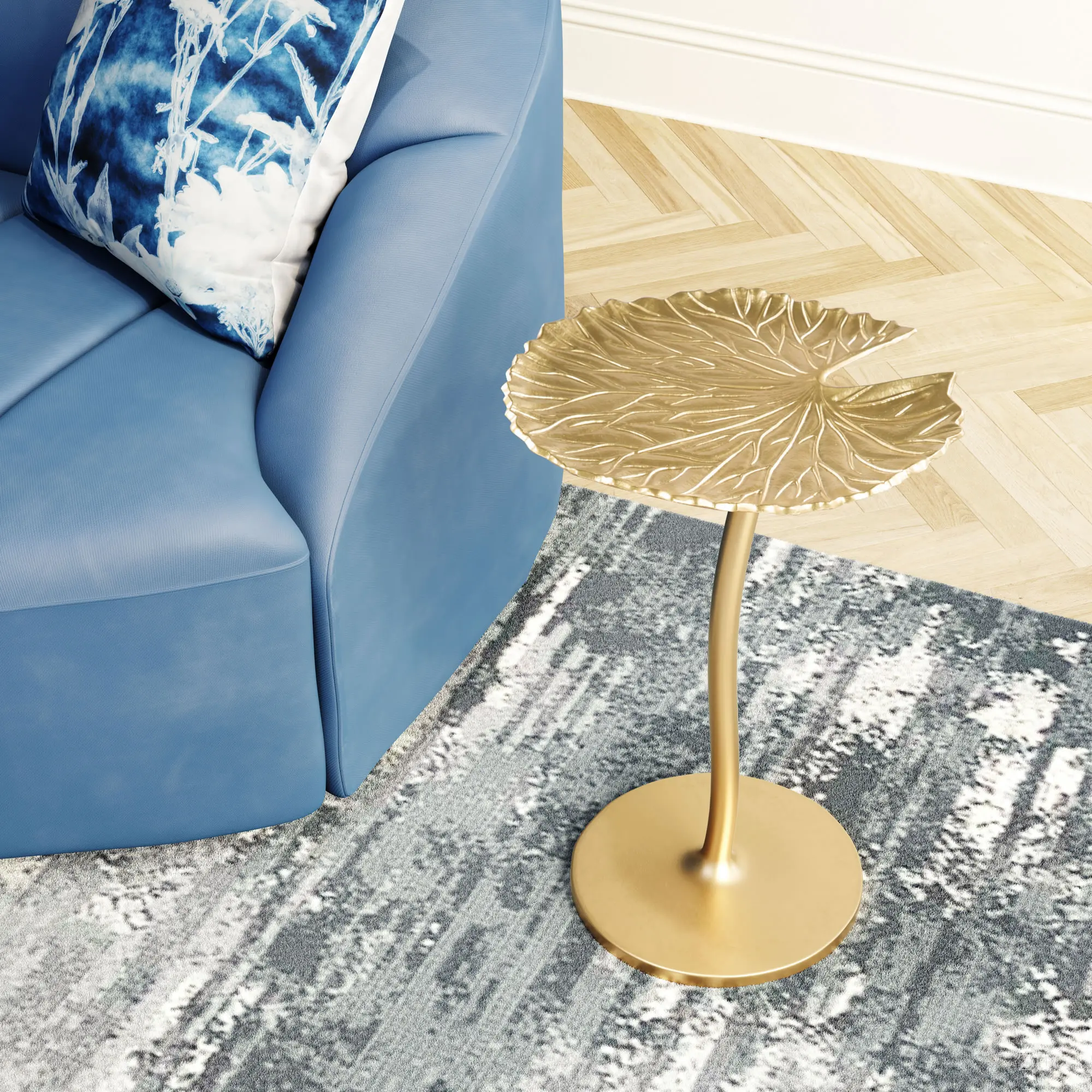 Flower Power End Table - Lily-6