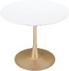 Round White Dining Table - Opus