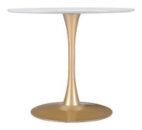 Round White Dining Table - Opus-2