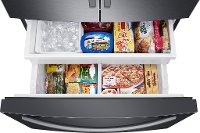 RF28T5001SG Samsung 36 Inch French Door Refrigerator - 28.2 cu. ft., Black Stainless Steel-4