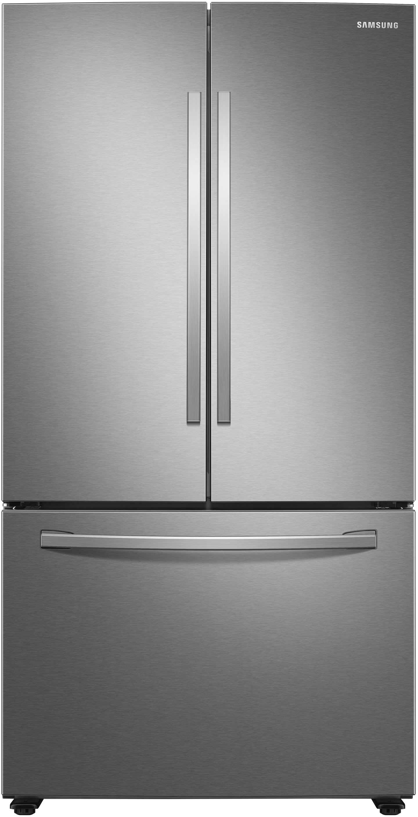 RF28T5001SR Samsung 28.2 cu ft French Door Refrigerator - 36 W Fingerprint Resistant Stainless Steel-1