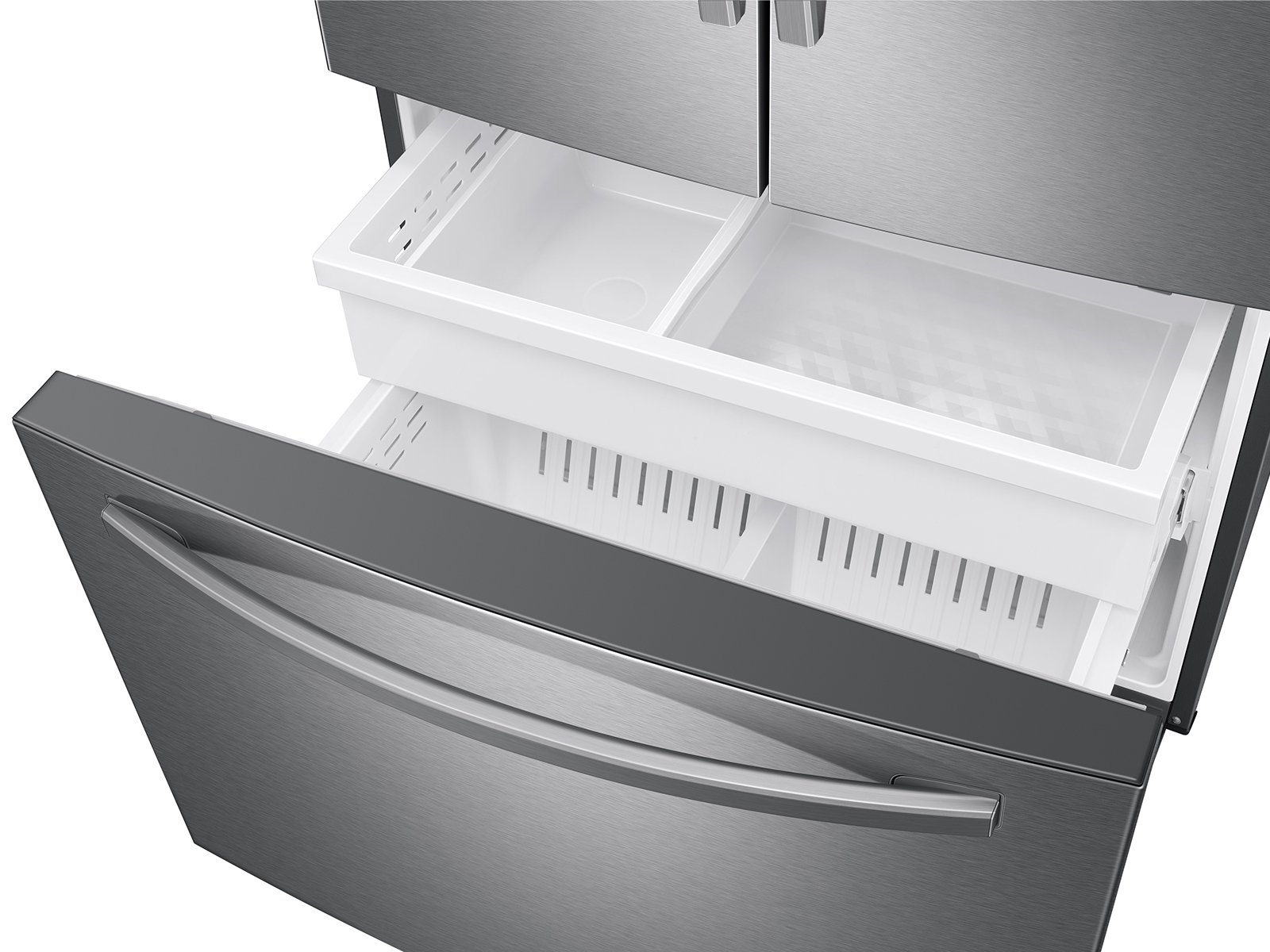 RF28T5001SR Samsung 28.2 cu ft French Door Refrigerator - 36 W Fingerprint Resistant Stainless Steel-4
