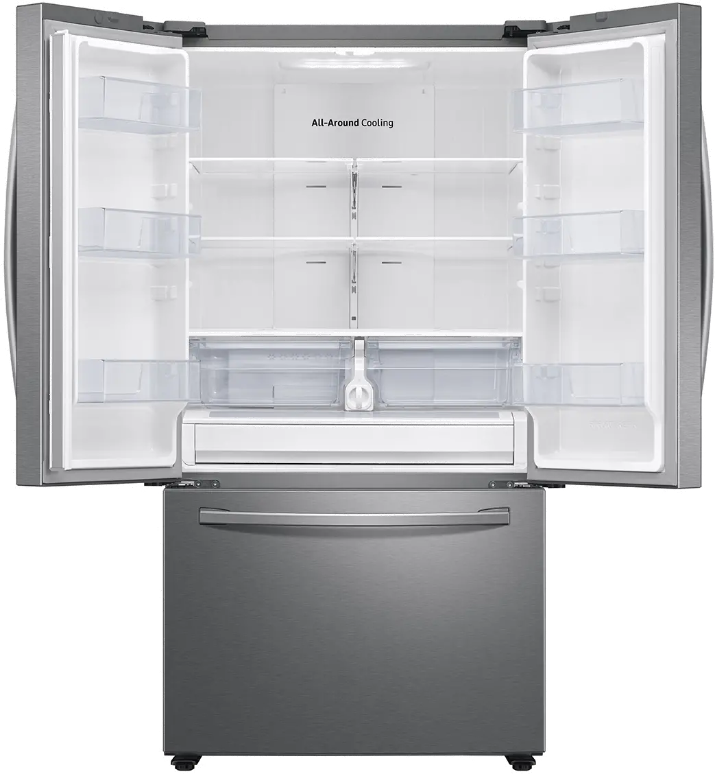 RF28T5001SR Samsung 28.2 cu ft French Door Refrigerator - Stainless Steel-2