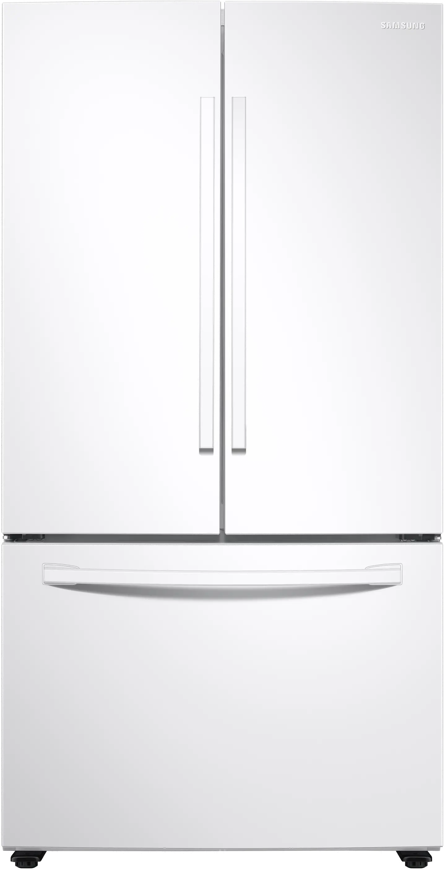 RF28T5001WW Samsung 28.2 cu ft French Door Refrigerator - White-1