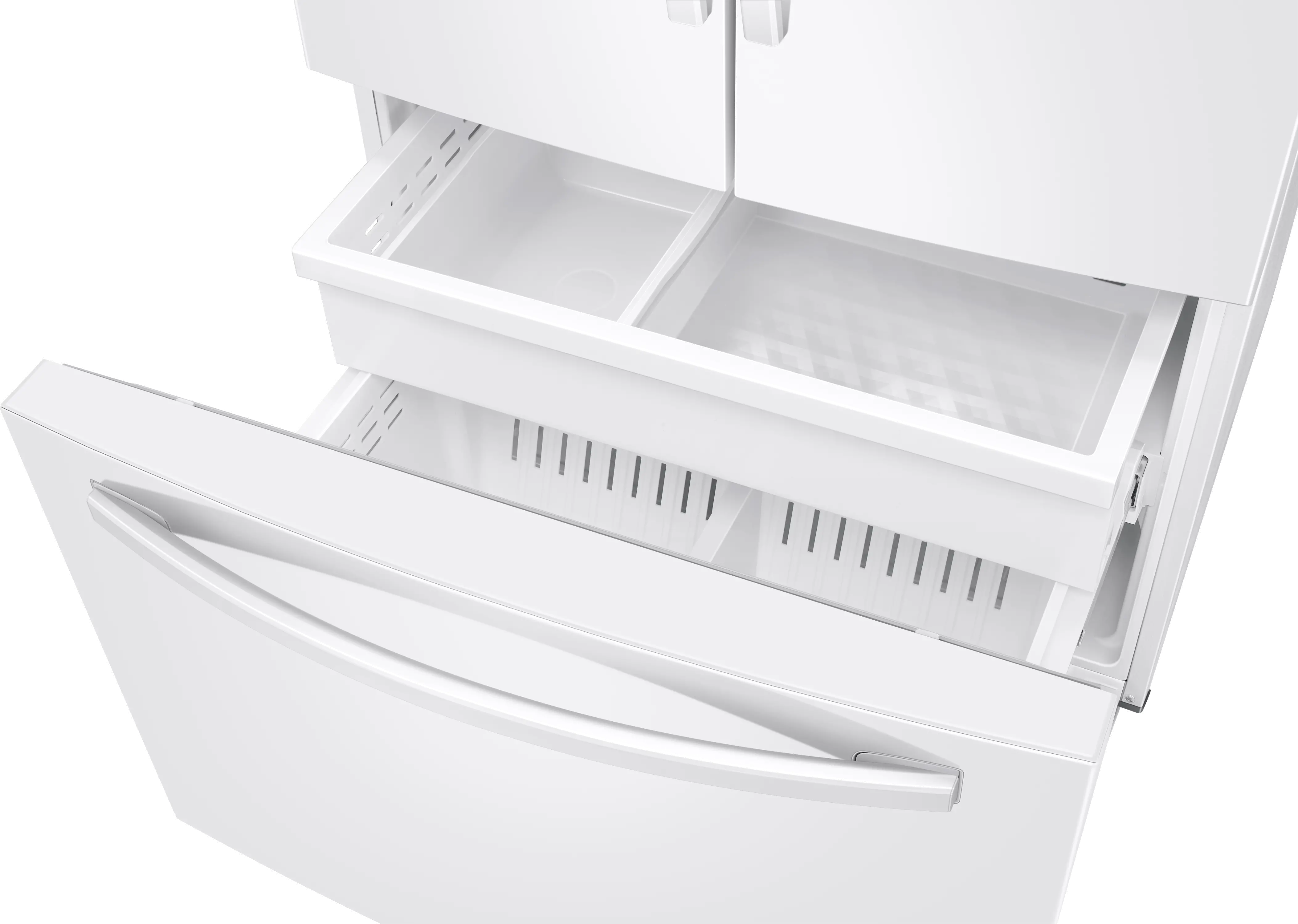 RF28T5001WW Samsung 28.2 cu ft French Door Refrigerator - White-3