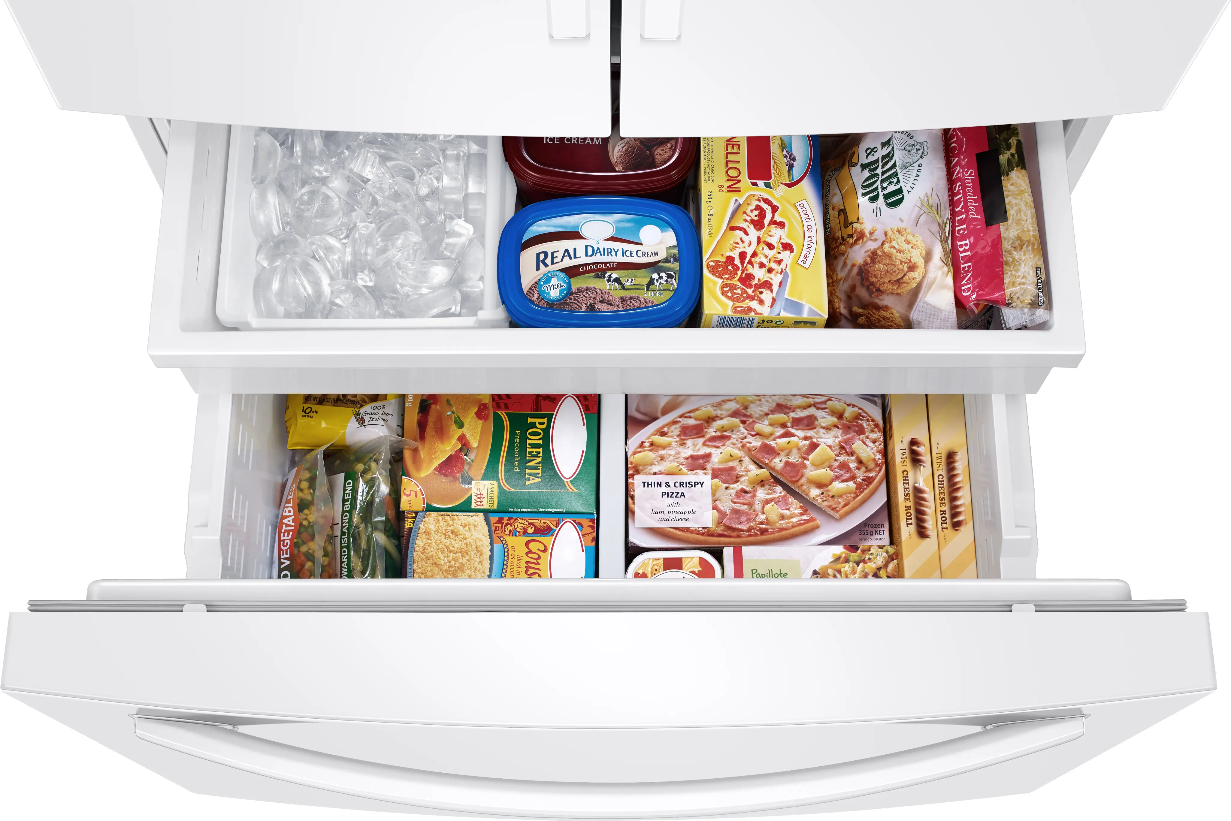 RF28T5001WW Samsung 28.2 cu ft French Door Refrigerator - White-4