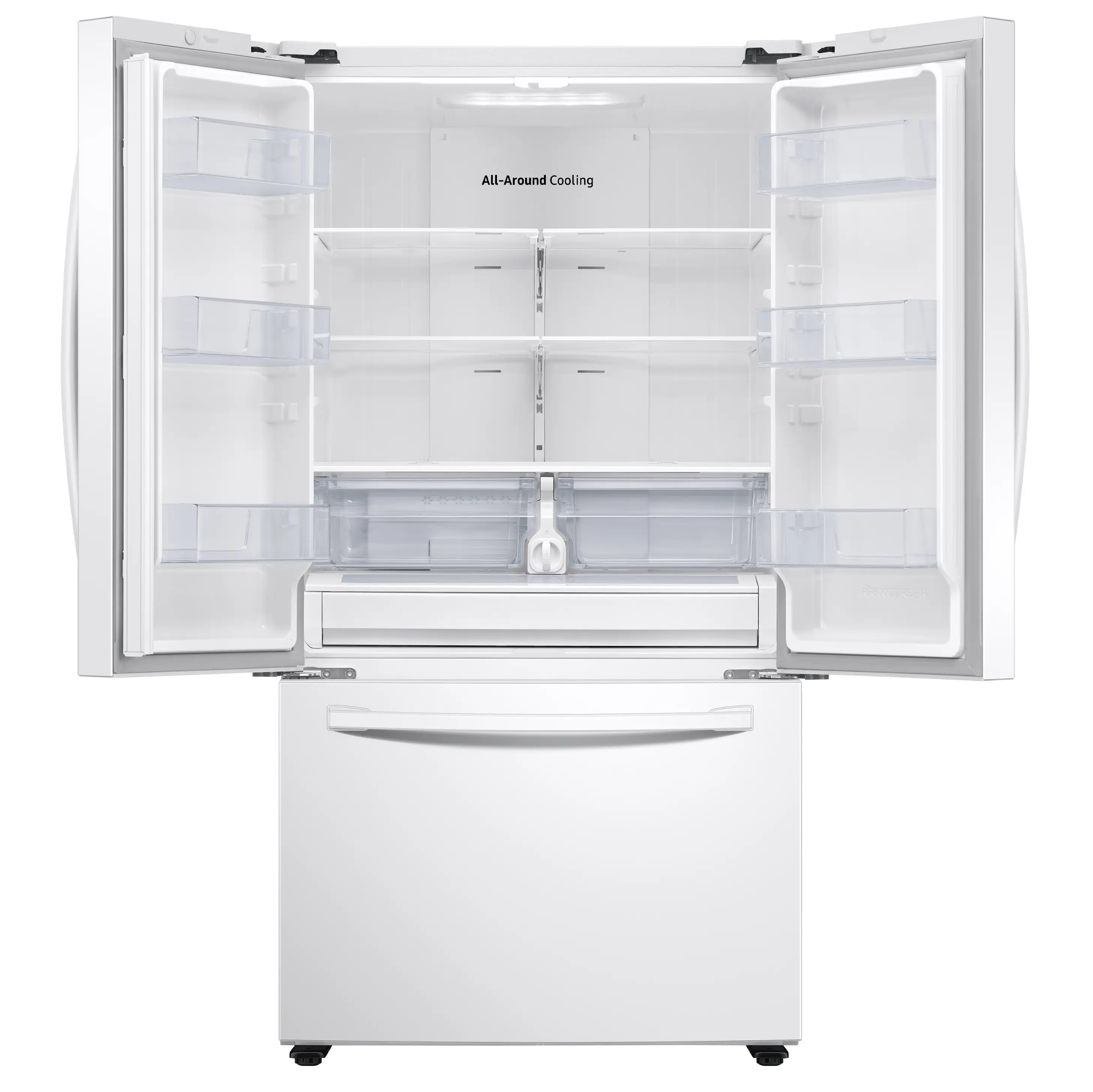RF28T5001WW Samsung 28.2 cu ft French Door Refrigerator - White-8