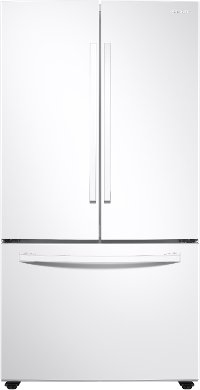 RF28T5001WW Samsung 36 Inch French Door Refrigerator - 28.2 cu. ft., White