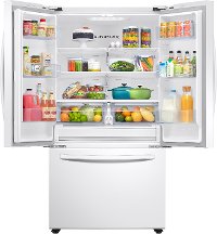 RF28T5001WW Samsung 36 Inch French Door Refrigerator - 28.2 cu. ft., White-2