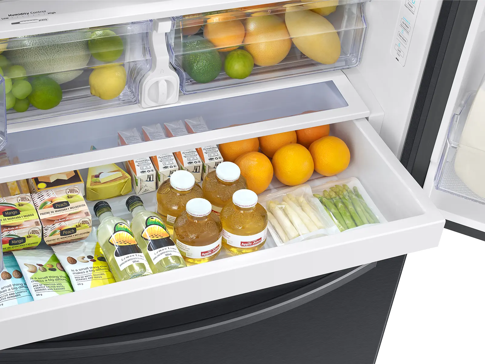 RF28T5101SG Samsung 28.2 cu ft French Door Refrigerator - Black Stainless Steel-6