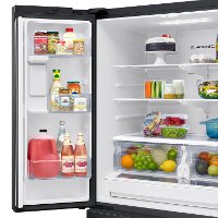 RF28T5101SG Samsung 36 Inch French Door Refrigerator with Internal Water Dispenser - 28.2 cu. ft., Black Stainless Steel-7