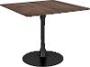 Dark Brown Square Dining Room Table - Molly