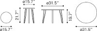 Mid-century Modern Table Set - Somme-6