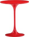 Contemporary Red Side Table - Wilco