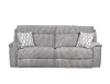 Clearance Warwick Silver Reclining Sofa