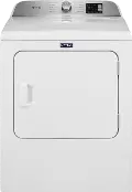 MED6200KW Maytag 7.0 Cu Ft Electric Dryer with IntelliDry - White