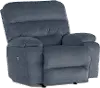Ryson Denim Blue Power Rocker Recliner