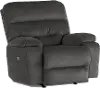 Ryson Gray Power Rocker Recliner