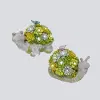 Clearance Assorted Resin Turtle or Snail Figurine with Faux Succulent
