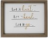 10 Inch Wood and Metal Inspirational Block
