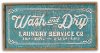 31 Inch Wood Wash and Dry Engraved Wall Sign