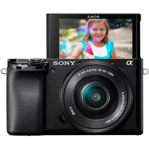 ILCE6100L Sony Alpha a6100 Mirrorless Digital Camera with 16-50mm Lens-1
