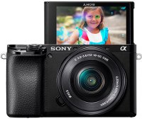 ILCE6100L Sony Alpha a6100 Mirrorless Digital Camera with 16-50mm Lens