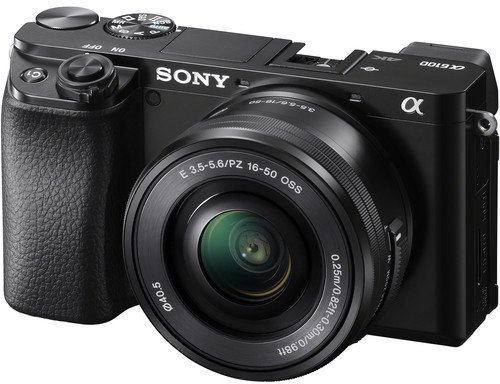 ILCE6100L Sony Alpha a6100 Mirrorless Digital Camera with 16-50mm Lens-3