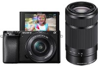 ILCE6100Y Sony Alpha a6100 Mirrorless Digital Camera with 16-50mm and 55-210mm Lenses