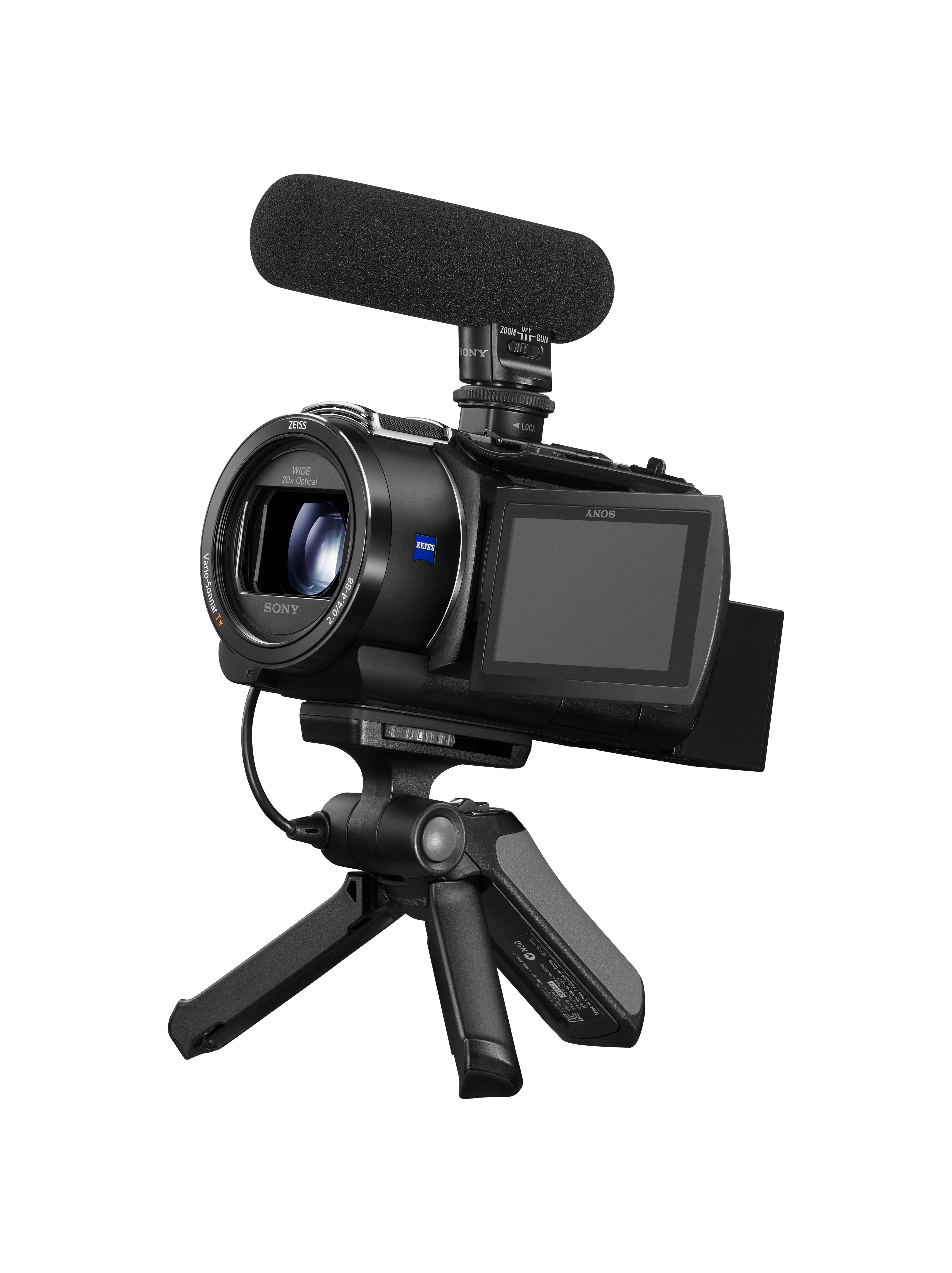 FDR-AX43 Sony Handycam AX43 4K Camcorder - Black-2