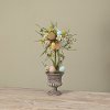 Multi Color Potted Easter Egg and Faux Wildflower Tree