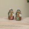 Assorted Resin and Glass Easter Bunny Water Globe
